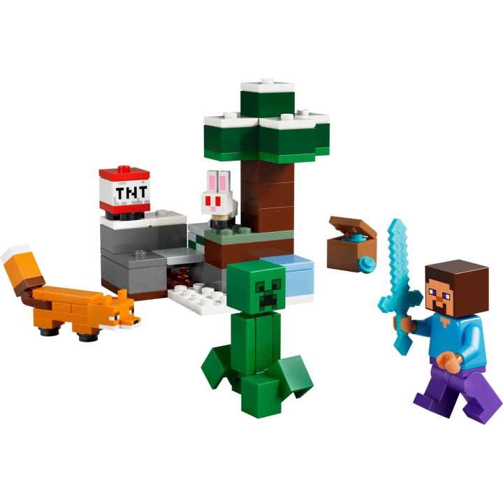 LEGO MINECRAFT 21583 Avventura Taiga di Steve