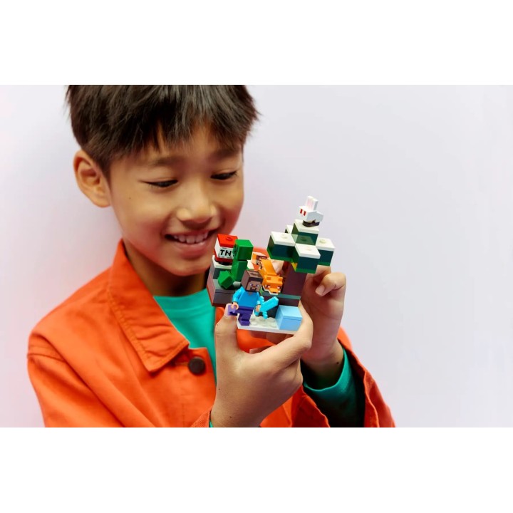 LEGO MINECRAFT 21583 Avventura Taiga di Steve
