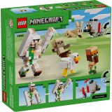 LEGO MINECRAFT 21592 Attacco Cavaliere di Polli al Deserto