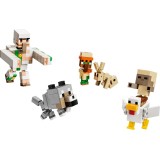 LEGO MINECRAFT 21592 Attacco Cavaliere di Polli al Deserto