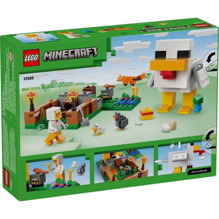 LEGO MINECRAFT 21585 Fattoria di Polli