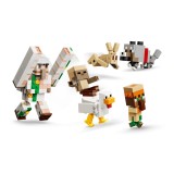 LEGO MINECRAFT 21592 Attacco Cavaliere di Polli al Deserto