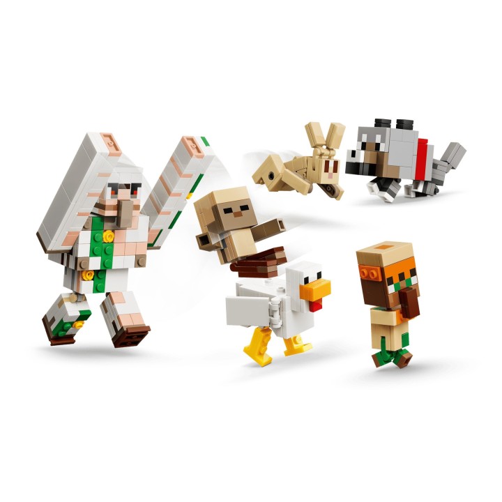 LEGO MINECRAFT 21592 Attacco Cavaliere di Polli al Deserto