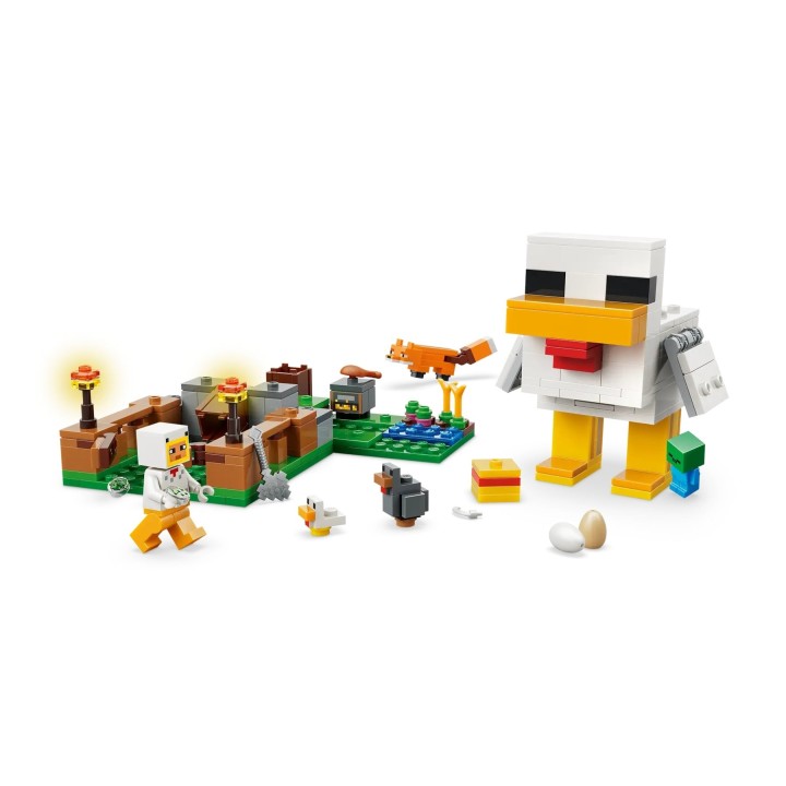 LEGO MINECRAFT 21585 Fattoria di Polli