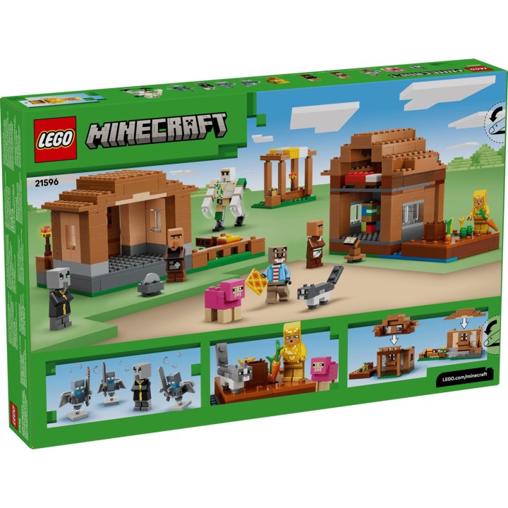 LEGO MINECRAFT 21596 Attacco Villaggio Evocatore