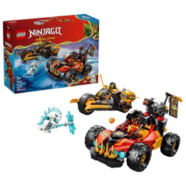 LEGO NINJAGO 71864 Veicoli Combinabili Kai e Cole