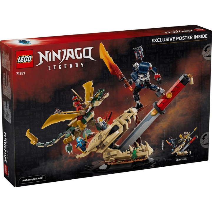LEGO NINJAGO 71871 Battaglia alla Lama del Drago