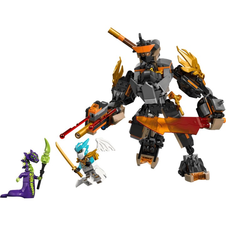 LEGO NINJAGO 71854 Cole's Mission Mech and Dragon Zane