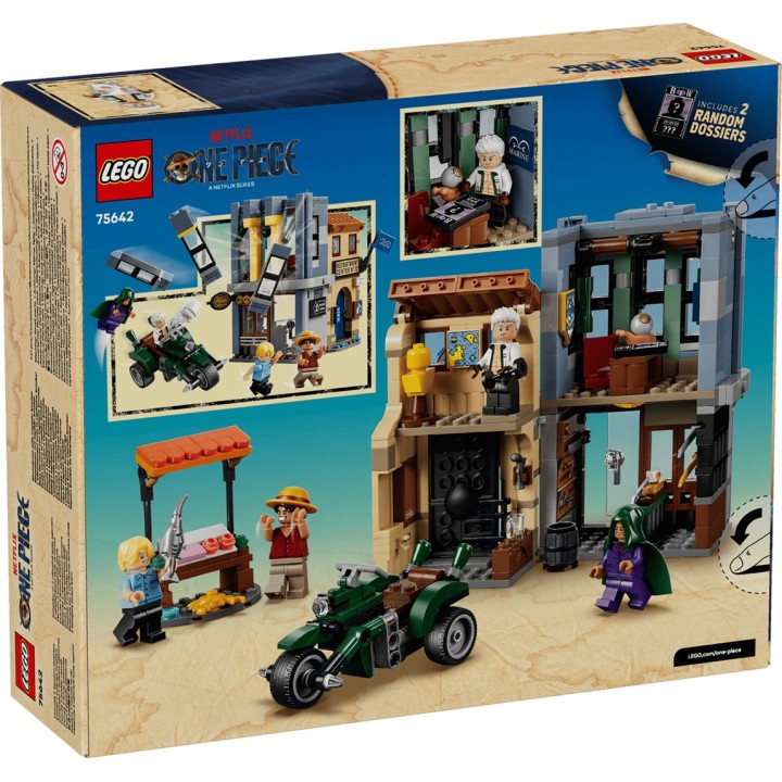 LEGO ONE PIECE 75642 Scontro con il Capitano Smoker