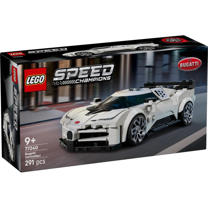 LEGO SPEED CHAMPIONS 77240 Bugatti Centodieci Auto Sportiva Hyper