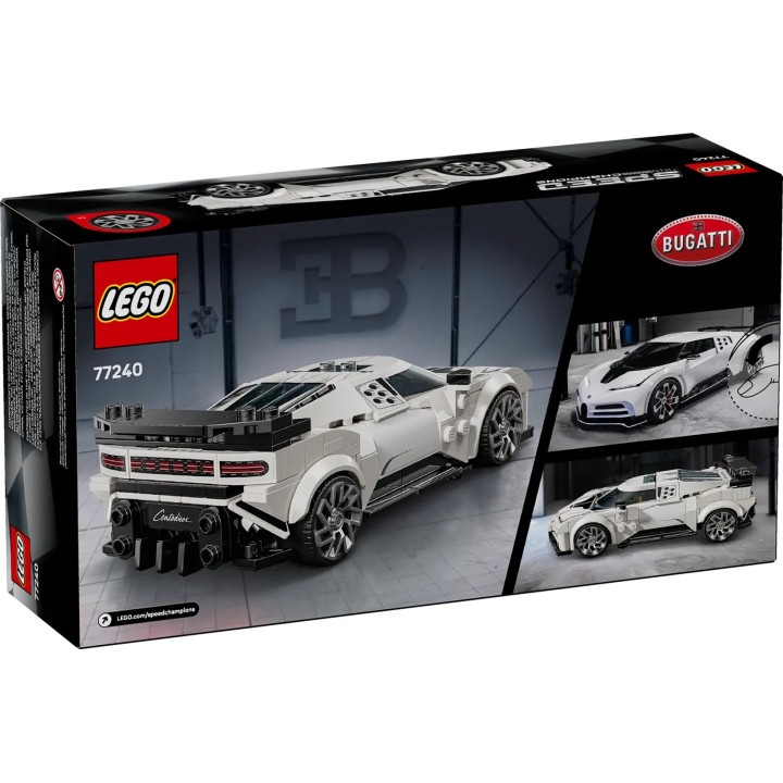 LEGO SPEED CHAMPIONS 77240 Bugatti Centodieci Auto Sportiva Hyper