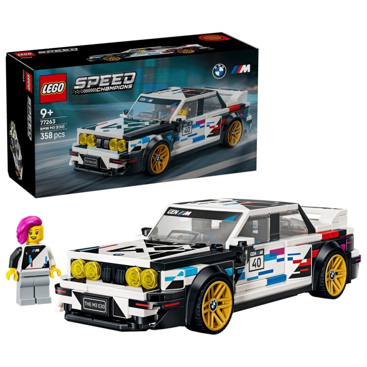 LEGO VELOCITÀ CHAMPIONS 77263 BMW M3 (E30)