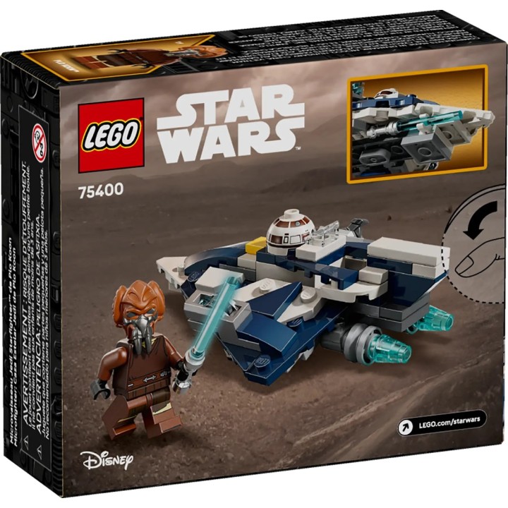 LEGO STAR WARS 75400 Microcaccia Stellare Jedi di Plo Koon