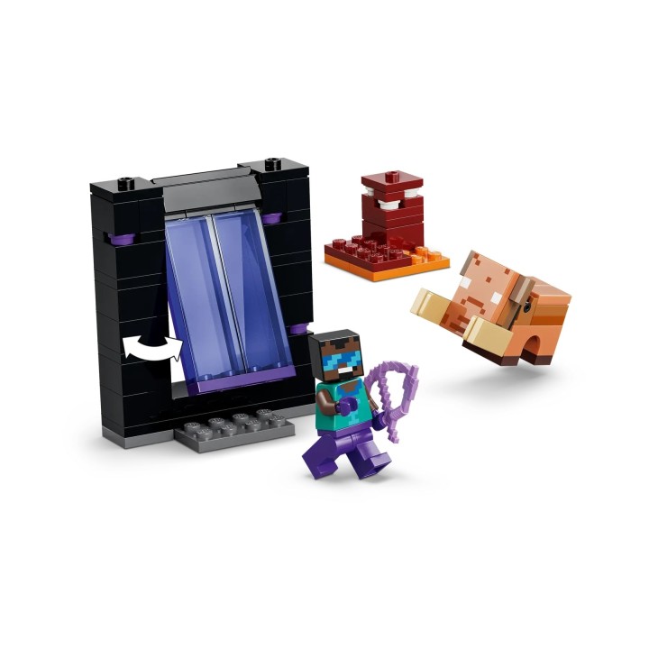 LEGO MINECRAFT 21584 Viaggio nel Nether e nell'End Portal