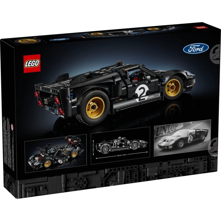 LEGO TECHNIC 42223 1966 Ford GT40 MKII Auto da Corsa