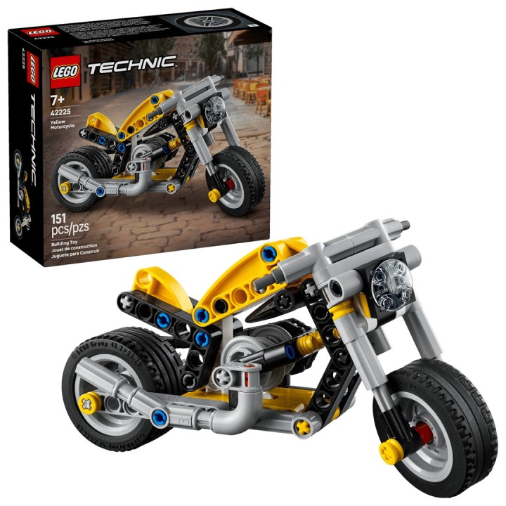 LEGO TECHNIC 42225 Motocicletta Gialla