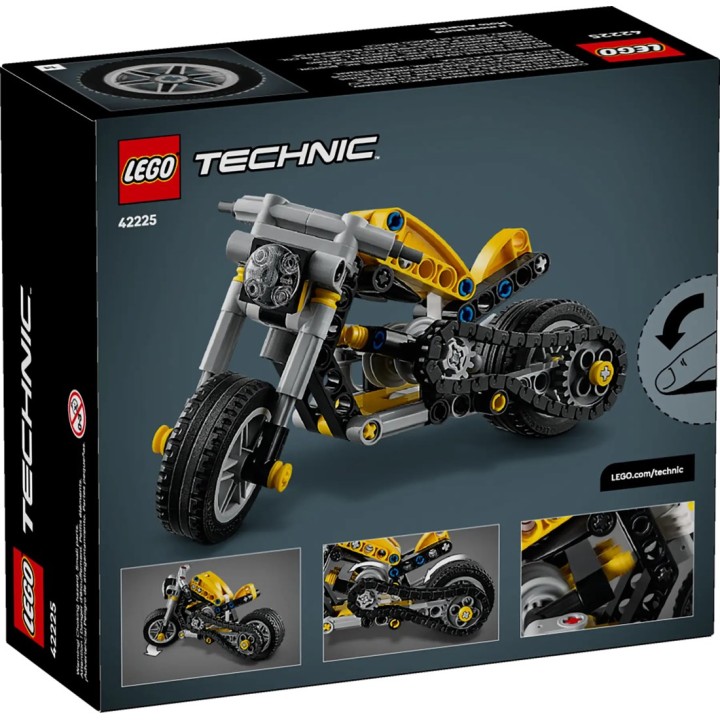 LEGO TECHNIC 42225 Motocicletta Gialla