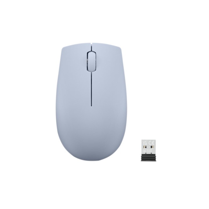 Lenovo 300 Wireless Compact mouse ottico wireless compatto blu 3 tasti 1000 dpi ambidestro RF