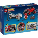 LEGO SONIC THE HEDGEHOG 77118 Auto di Silver contro Monster Truck di Knuckles