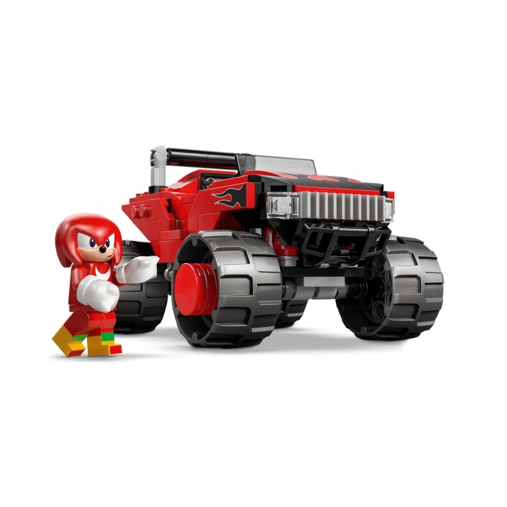 LEGO SONIC THE HEDGEHOG 77118 Auto di Silver contro Monster Truck di Knuckles