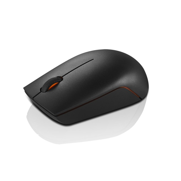 Lenovo 300 Mouse da Viaggio Ambidestro RF Wireless Laser 1000 DPI