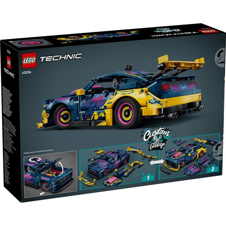 LEGO TECHNIC 42236 Garage Personalizzato Ford Mustang GT