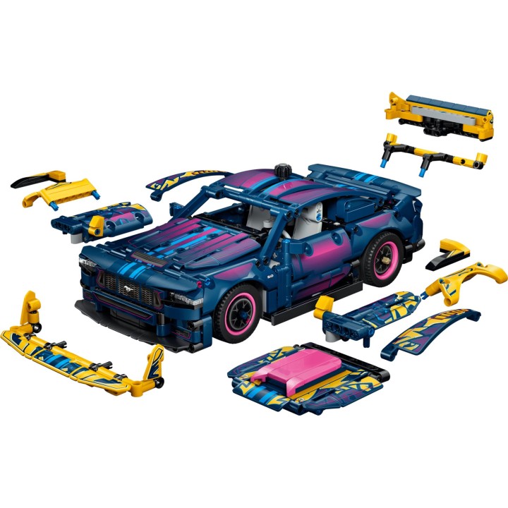 LEGO TECHNIC 42236 Garage Personalizzato Ford Mustang GT