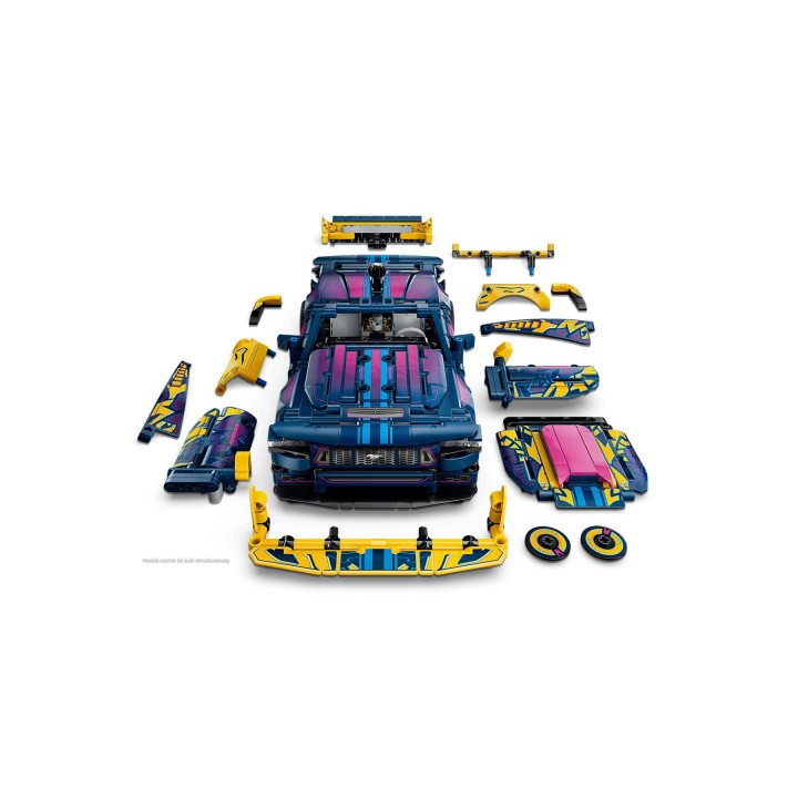 LEGO TECHNIC 42236 Garage Personalizzato Ford Mustang GT
