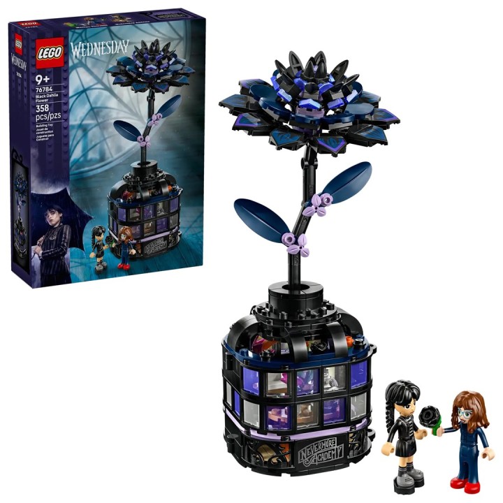 LEGO WEDNESDAY 76784 Dalia Nera Fiore
