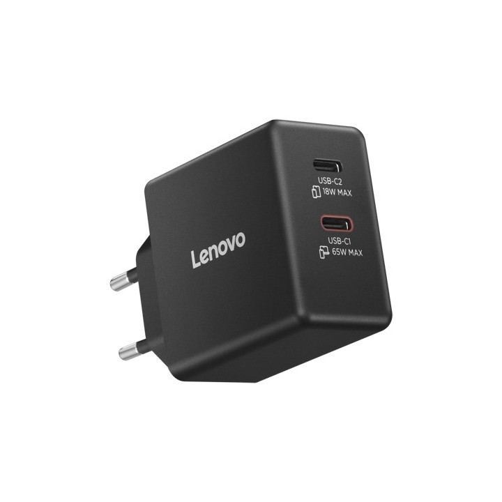 Lenovo 40AW065BEU adattatore/inverter di alimentazione Interno/esterno 65 W nero