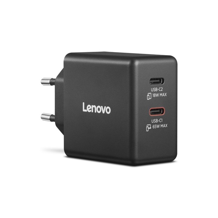 Lenovo 40AW065BEU adattatore/inverter di alimentazione Interno/esterno 65 W nero