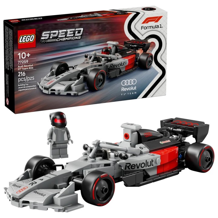 LEGO SPEED CHAMPIONS 77259 Audi Revolut F1 Team R26 Auto da Corsa
