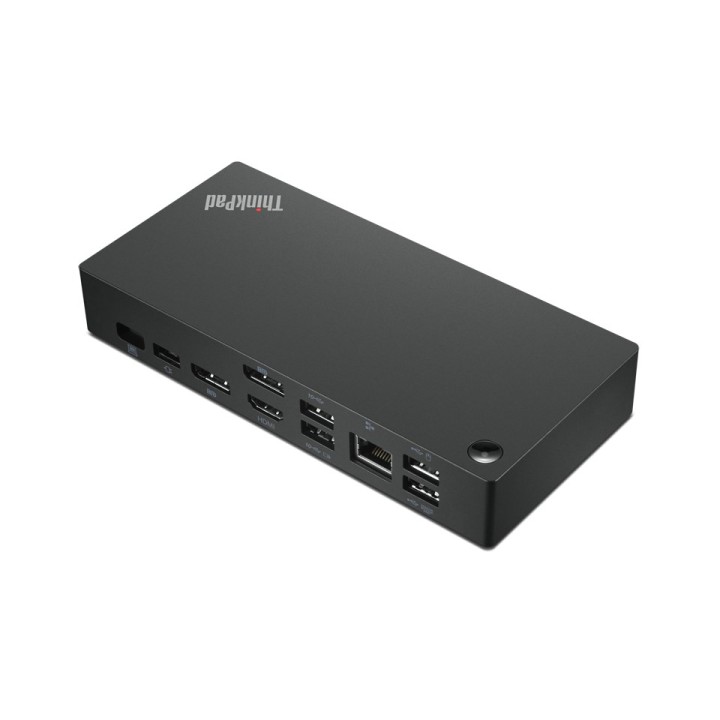 Lenovo 40AY0090EU Docking station/replicatore di porte notebook cablato USB 3.2 Gen 1 (3.1 Gen 1) Type-C nero
