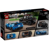LEGO SPEED CHAMPIONS 77264 Jaguar F-TYPE Project 7 & Land Rover Defender Classico