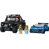 LEGO SPEED CHAMPIONS 77264 Jaguar F-TYPE Project 7 & Land Rover Defender Classico