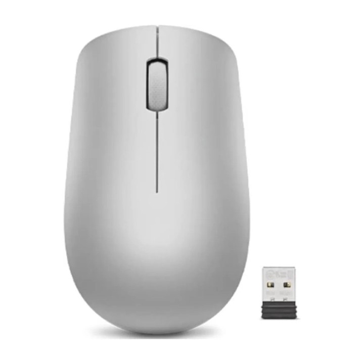 Lenovo 530 mouse wireless grigio platino
