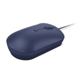 Lenovo GY51D20878 mouse ambidestro USB Type-C ottico 2400 DPI
