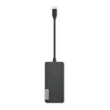 Lenovo GX90T77924 docking station/replicatore di porte per notebook USB 3.2 Gen 1 (3.1 Gen 1) Type-C grigio