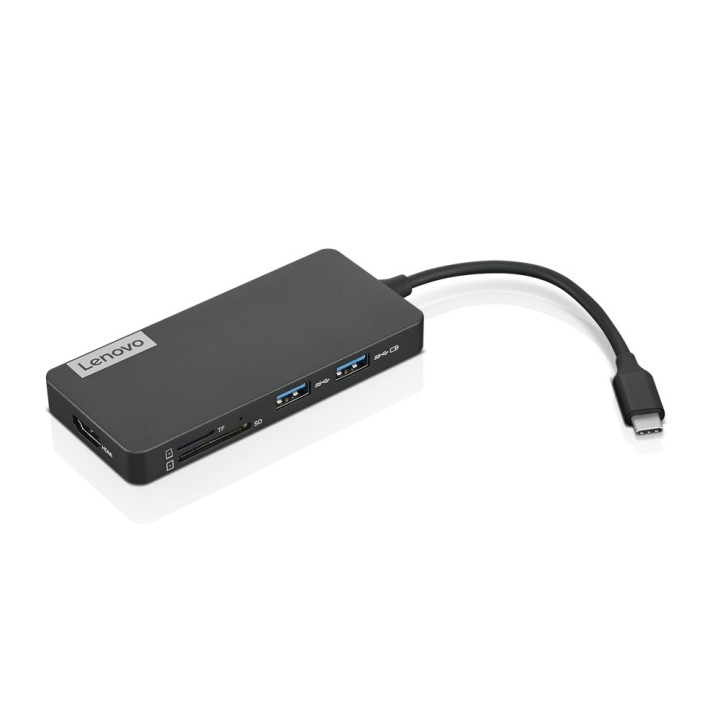 Lenovo GX90T77924 docking station/replicatore di porte per notebook USB 3.2 Gen 1 (3.1 Gen 1) Type-C grigio