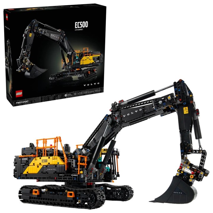 LEGO TECHNIC 42215 Volvo EC500 Escavatore Ibrido