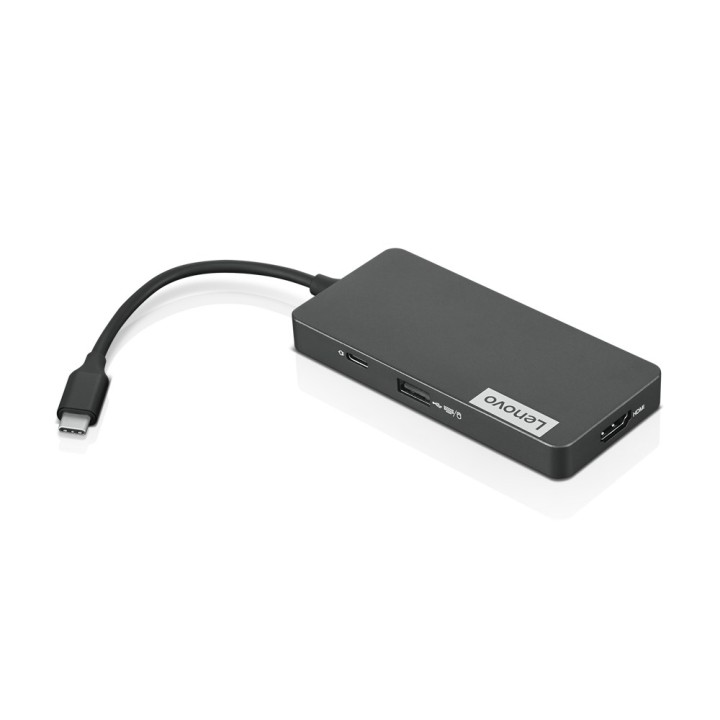 Lenovo GX90T77924 docking station/replicatore di porte per notebook USB 3.2 Gen 1 (3.1 Gen 1) Type-C grigio