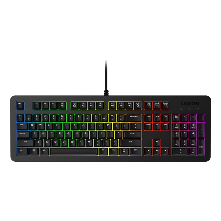 Lenovo K310 tastiera gaming USB US inglese nero