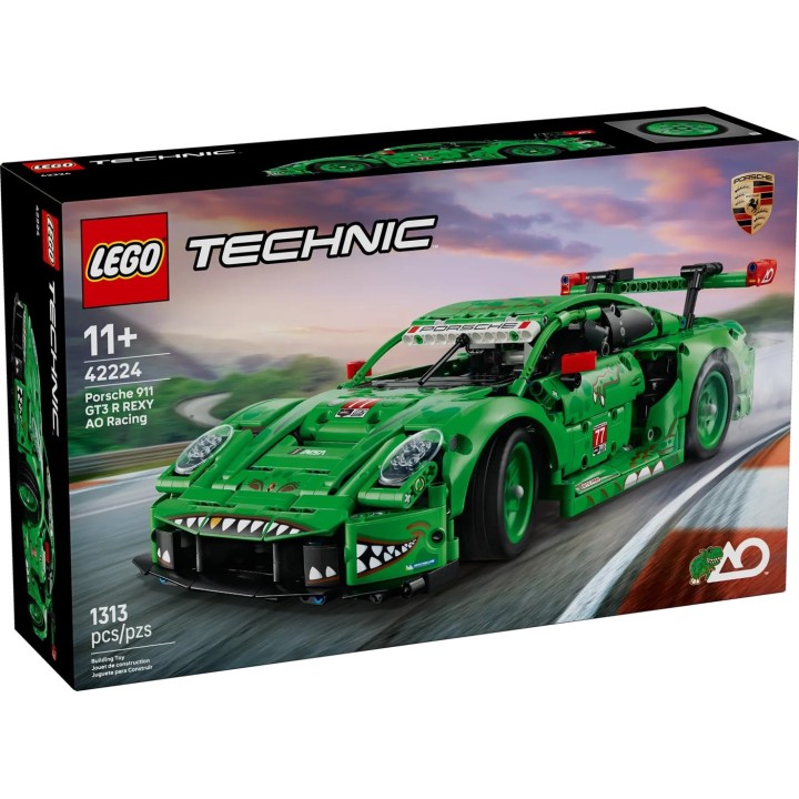 LEGO TECHNIC 42224 Porsche 911 GT3 R REXY AO Auto da Corsa