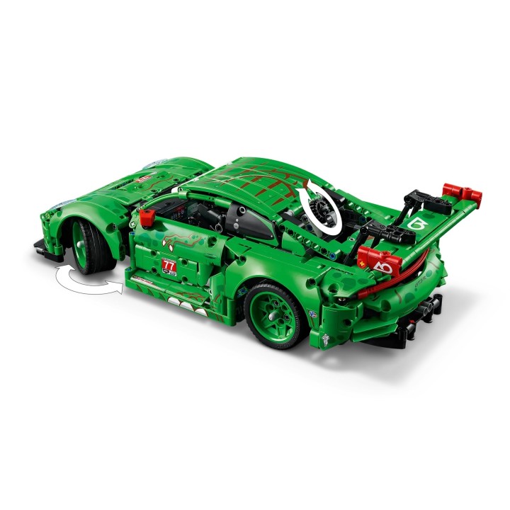 LEGO TECHNIC 42224 Porsche 911 GT3 R REXY AO Auto da Corsa
