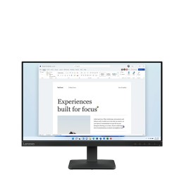Lenovo L24-4e Monitor per computer 60.5 cm (23.8 ) 1920 x 1080 pixel Full HD LCD Nero