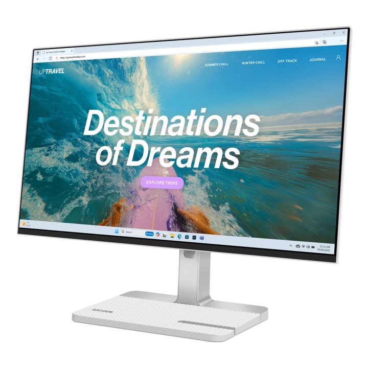 Lenovo L24D-4C Monitor per computer 60.5 cm (23.8 ) 1920 x 1080 pixel Full HD LCD Grigio