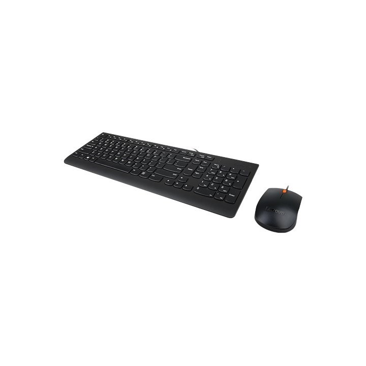 Lenovo 300 Tastiera con mouse incluso universale USB QWERTY US inglese nero