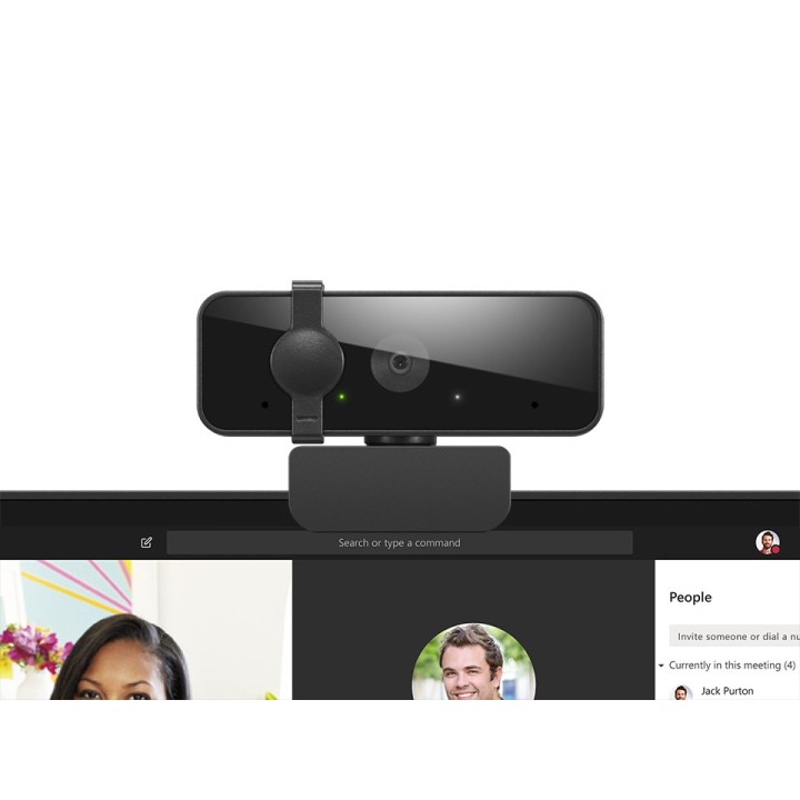 Lenovo Essential FHD Gen2 webcam 1920 x 1080 pixel USB 2.0 nero