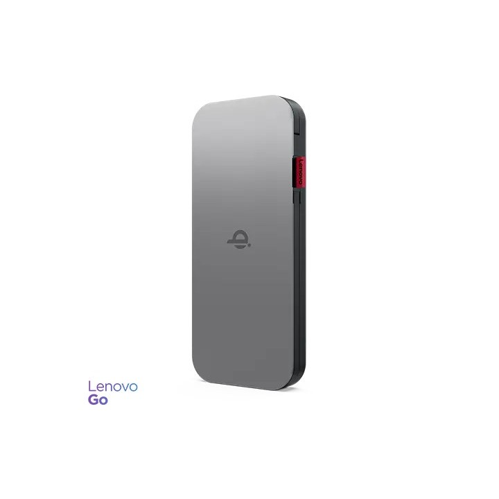Lenovo GO polimero di litio (LiPo) 10000 mAh ricarica wireless grigio