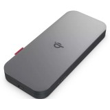 Lenovo GO polimero di litio (LiPo) 10000 mAh ricarica wireless grigio